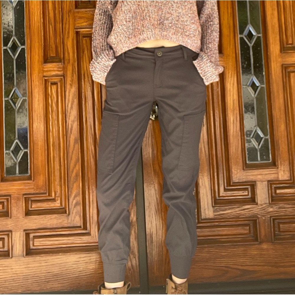 Prana grey jogger pants 0